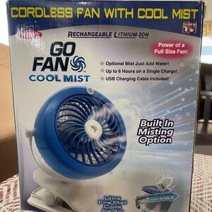 Cordless Clip-on Fan